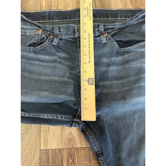 Levi's 559 Jeans Men's 36X30 Dark Wash Blue Relaxed Straight Fit Denim 5 Pocket - Picture 4 of 9